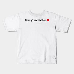 Best grandfather Kids T-Shirt